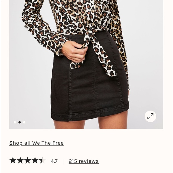 Free People Dresses & Skirts - Free people mini skirt